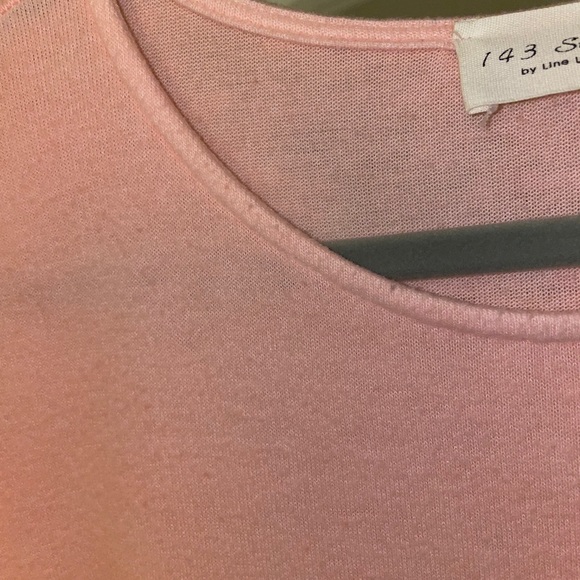 CHIC SOUL Peach Passion Ombré Peplum Top - Picture 5 of 6